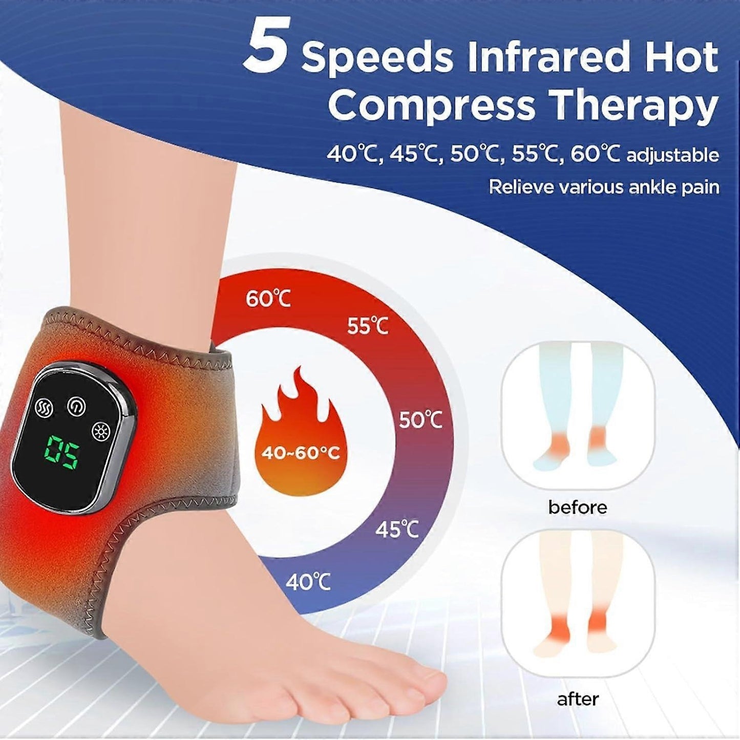 3 in 1 foot massager